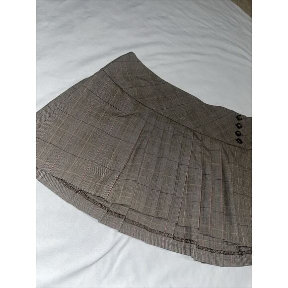 Y2K Juniors Sz 13 Micro Mini Plaid School Girl Skirt - Picture 2 of 13